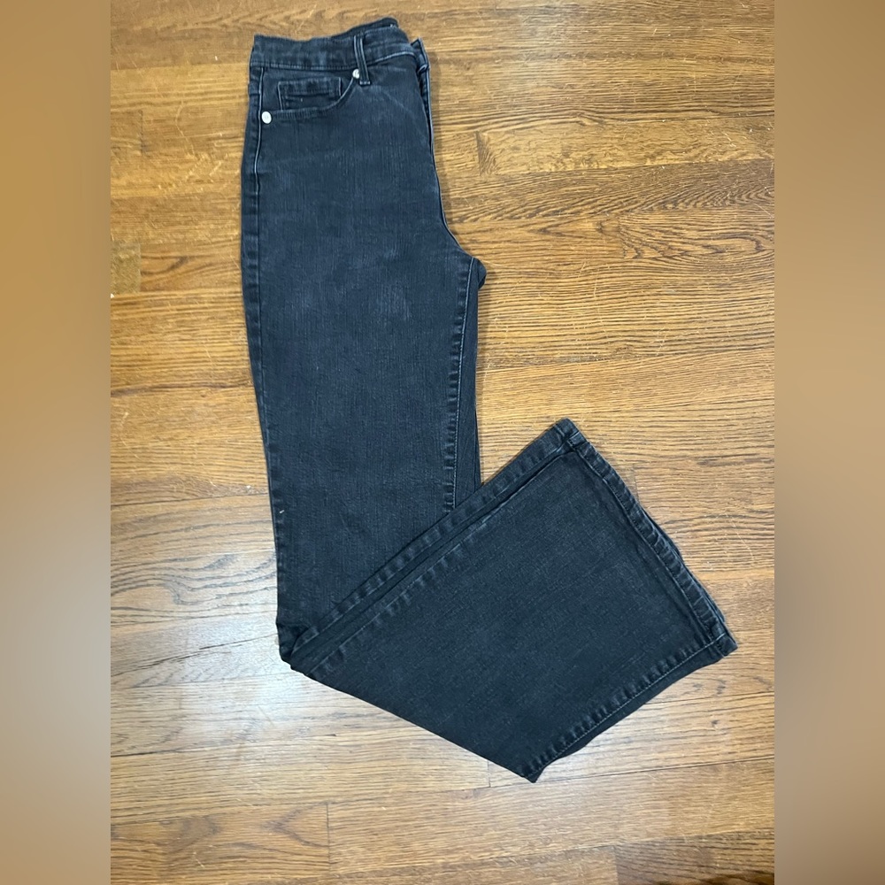 GUC‎ Banana Republic Slim Flare Black Jeans 28/6